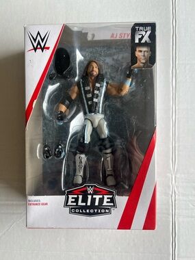 WWE AJ Styles Figure in Ring Gear Elite Collection Series #116 New & Sealed